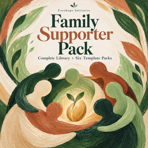 Family Supporter Pack — Library + 6 Toolkits for Every Need